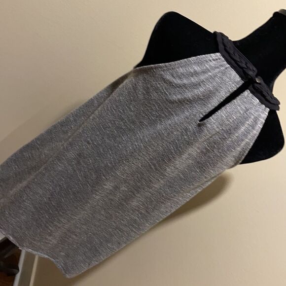 THML | Braided Leather Collar Tunic,  Size XS - Picture 5 of 12